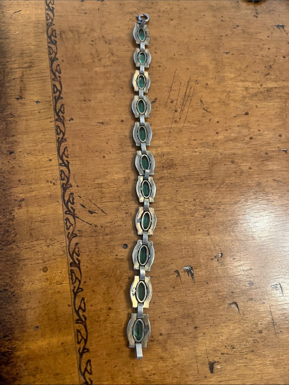 vintage "Miracle" hallmark Celtic link bracelet - Picture 3 of 5